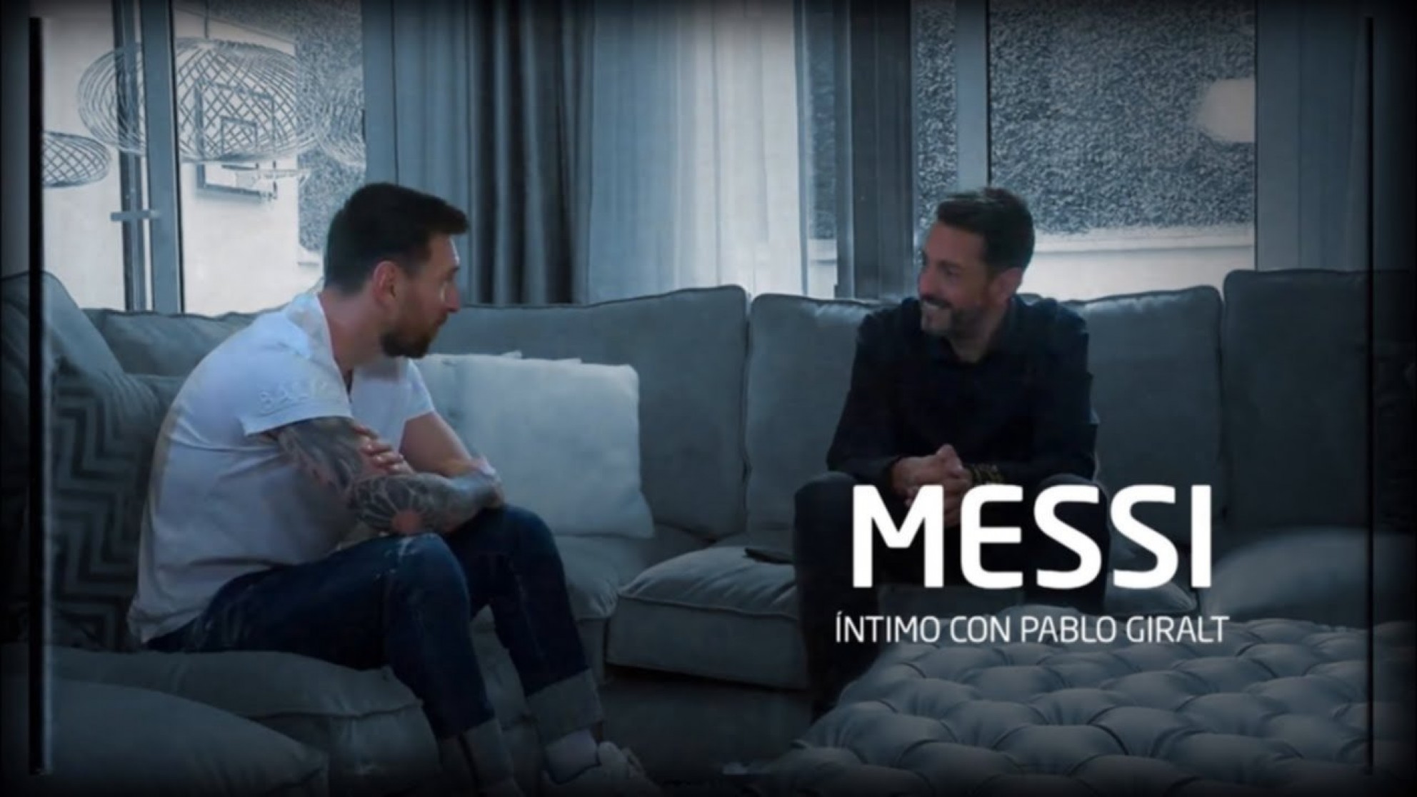 Pablo Giralt se puso a llorar de la emoción al entrevistar a Messi y así fue la reacción de Leo